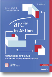 Vorderes Coverbild arc42 in Aktion