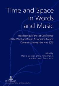 Vorderes Coverbild Time and Space in Words and Music