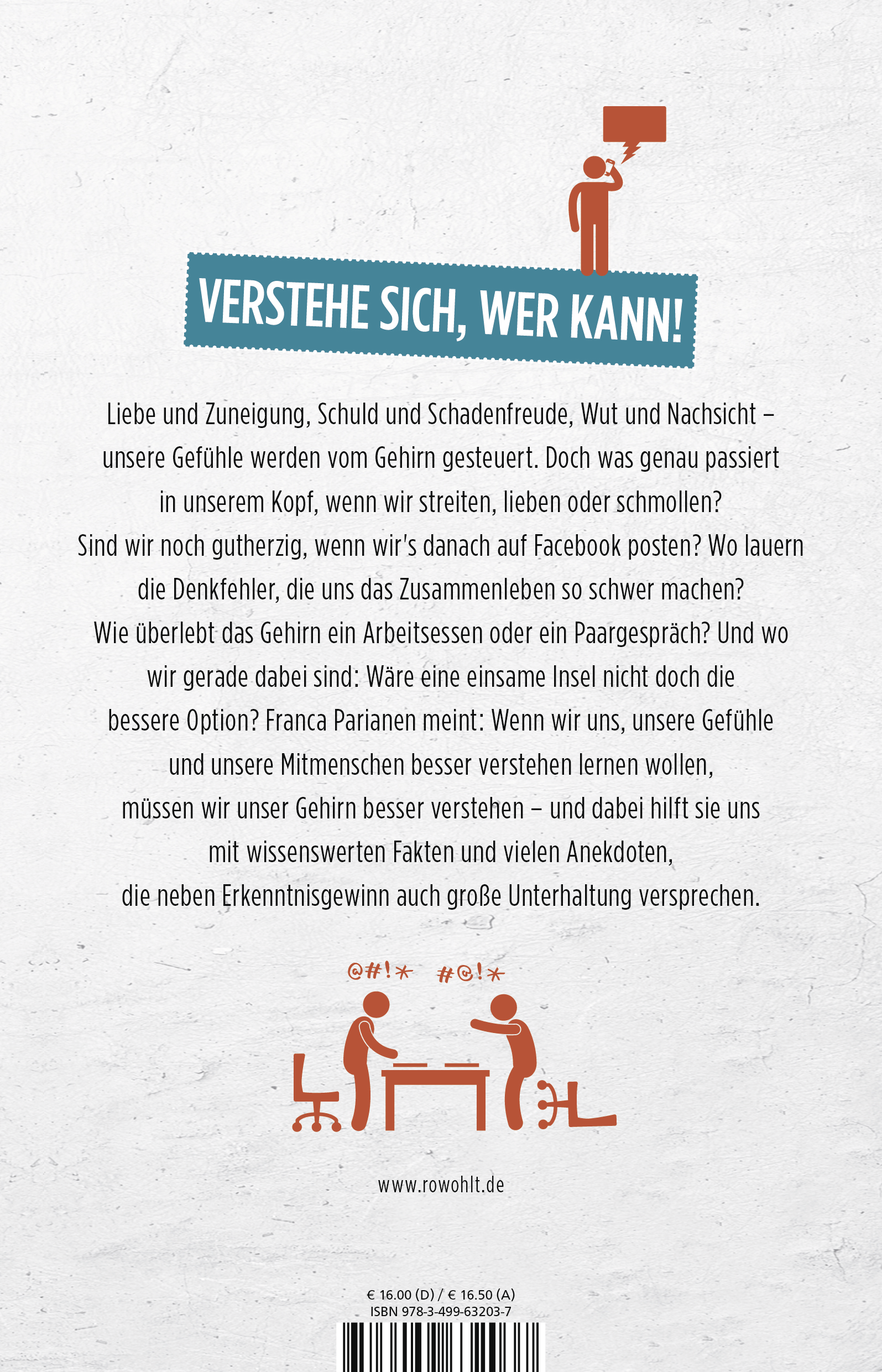 Rückseitencover Woher soll ich wissen, was ich denke, bevor ich höre, was ich sage?