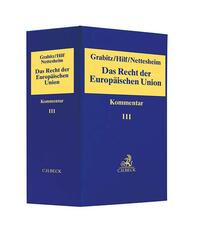 Vorderes Coverbild Das Recht der Europäischen Union Leinen-Hauptordner III 88 mm