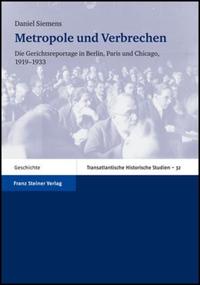 Vorderes Coverbild Metropole und Verbrechen