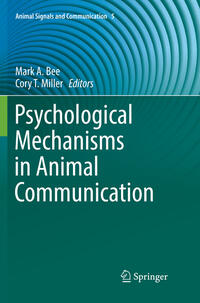 Vorderes Coverbild Psychological Mechanisms in Animal Communication