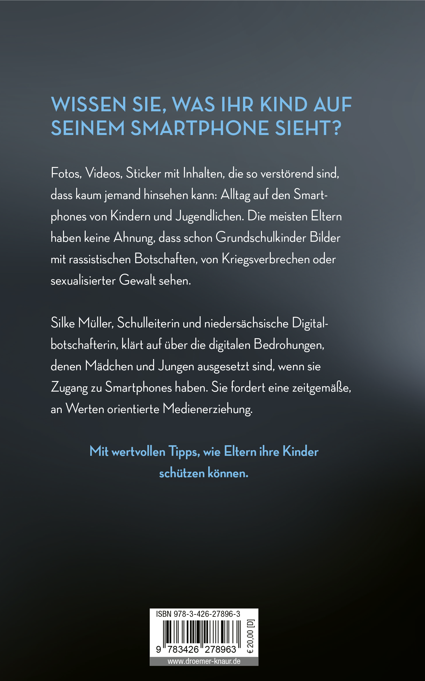 Rückseitencover Wir verlieren unsere Kinder!
