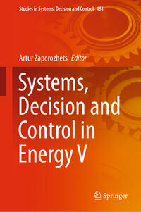 Vorderes Coverbild Systems, Decision and Control in Energy V