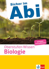 Vorderes Coverbild Klett Sicher im Abi Oberstufen-Wissen Biologie