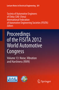 Vorderes Coverbild Proceedings of the FISITA 2012 World Automotive Congress