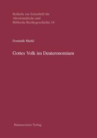 Vorderes Coverbild Gottes Volk im Deuteronomium
