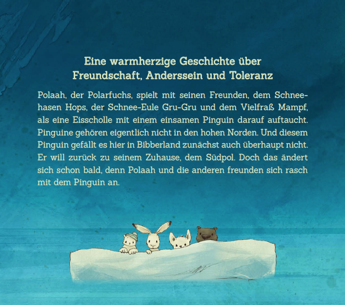 Rückseitencover POLAAH und der einsame PINGUIN