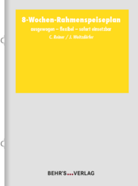 Vorderes Coverbild 8-Wochen-Rahmenspeisenplan