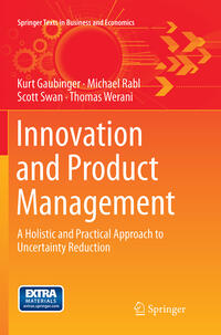 Vorderes Coverbild Innovation and Product Management