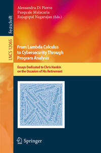 Vorderes Coverbild From Lambda Calculus to Cybersecurity Through Program Analysis