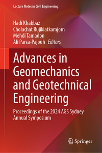 Vorderes Coverbild Advances in Geomechanics and Geotechnical Engineering