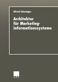 Vorderes Coverbild Architektur für Marketinginformationssysteme