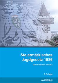 Vorderes Coverbild Steiermärkisches Jagdgesetz 1986
