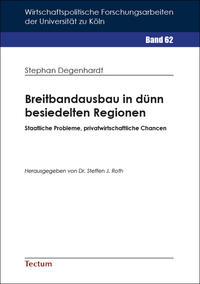 Vorderes Coverbild Breitbandausbau in dünn besiedelten Regionen