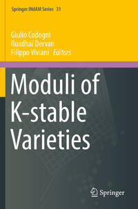 Vorderes Coverbild Moduli of K-stable Varieties