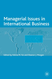 Vorderes Coverbild Managerial Issues in International Business