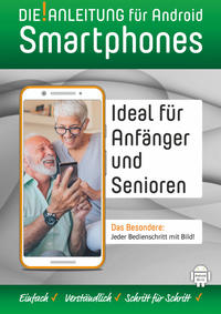 Vorderes Coverbild Smartphone Anleitung • Android 10/11 » Einfach • Verständlich • Schritt für Schritt