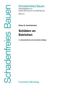 Vorderes Coverbild Schäden an Estrichen