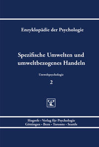 Vorderes Coverbild Spezifische Umwelten und umweltbezogenes Handeln