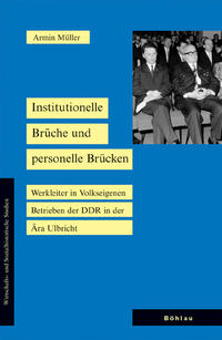 Vorderes Coverbild Institutionelle Brüche und personelle Brücken