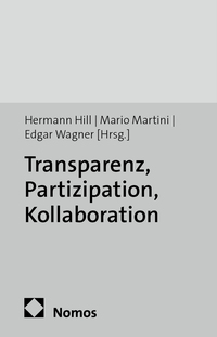 Vorderes Coverbild Transparenz, Partizipation, Kollaboration