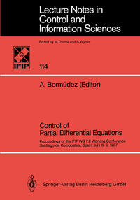 Vorderes Coverbild Control of Partial Differential Equations