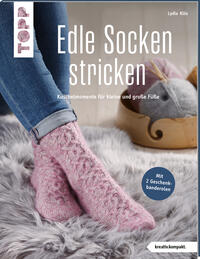 Vorderes Coverbild Edle Socken stricken (kreativ.kompakt.)