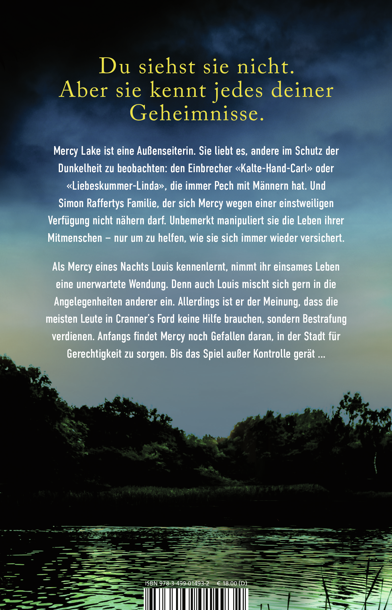 Rückseitencover Sie sieht, was du tust