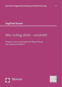 Vorderes Coverbild Wer richtig steht – versteht!