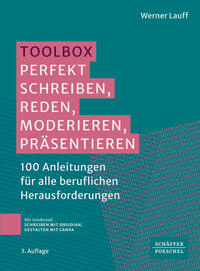 Vorderes Coverbild Toolbox: Perfekt schreiben, reden, moderieren, präsentieren