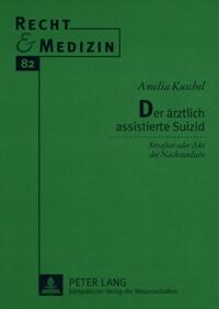 Vorderes Coverbild Der ärztlich assistierte Suizid