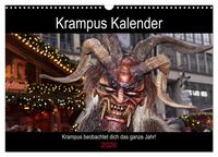 Vorderes Coverbild Krampus Kalender 2026 (Wandkalender 2026 DIN A3 quer), CALVENDO Monatskalender