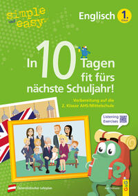 Vorderes Coverbild simple und easy In 10 Tagen fit fürs nächste Schuljahr! Englisch 1