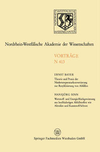 Vorderes Coverbild Theorie und Praxis der Niedertemperaturkonvertierung zur Rezyklisierung von Abfällen. Wertstoff- und Energie-Rückgewinnung aus hochkalorigen Abfallstoffen wie Altreifen und Kunststoff-Schrott