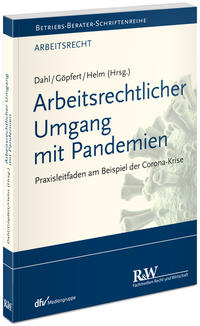 Vorderes Coverbild Arbeitsrechtlicher Umgang mit Pandemien