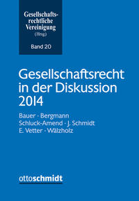 Vorderes Coverbild Gesellschaftsrecht in der Diskussion 2014