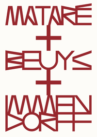 Vorderes Coverbild Mataré + Beuys+ Immendorff