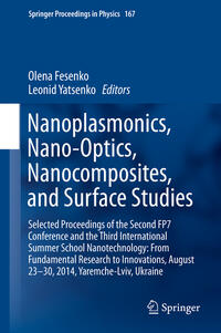 Vorderes Coverbild Nanoplasmonics, Nano-Optics, Nanocomposites, and Surface Studies