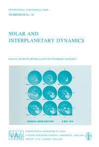Vorderes Coverbild Solar and Interplanetary Dynamics