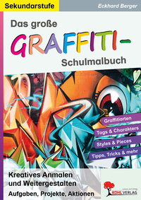 Vorderes Coverbild Das große Graffiti-Schulmalbuch
