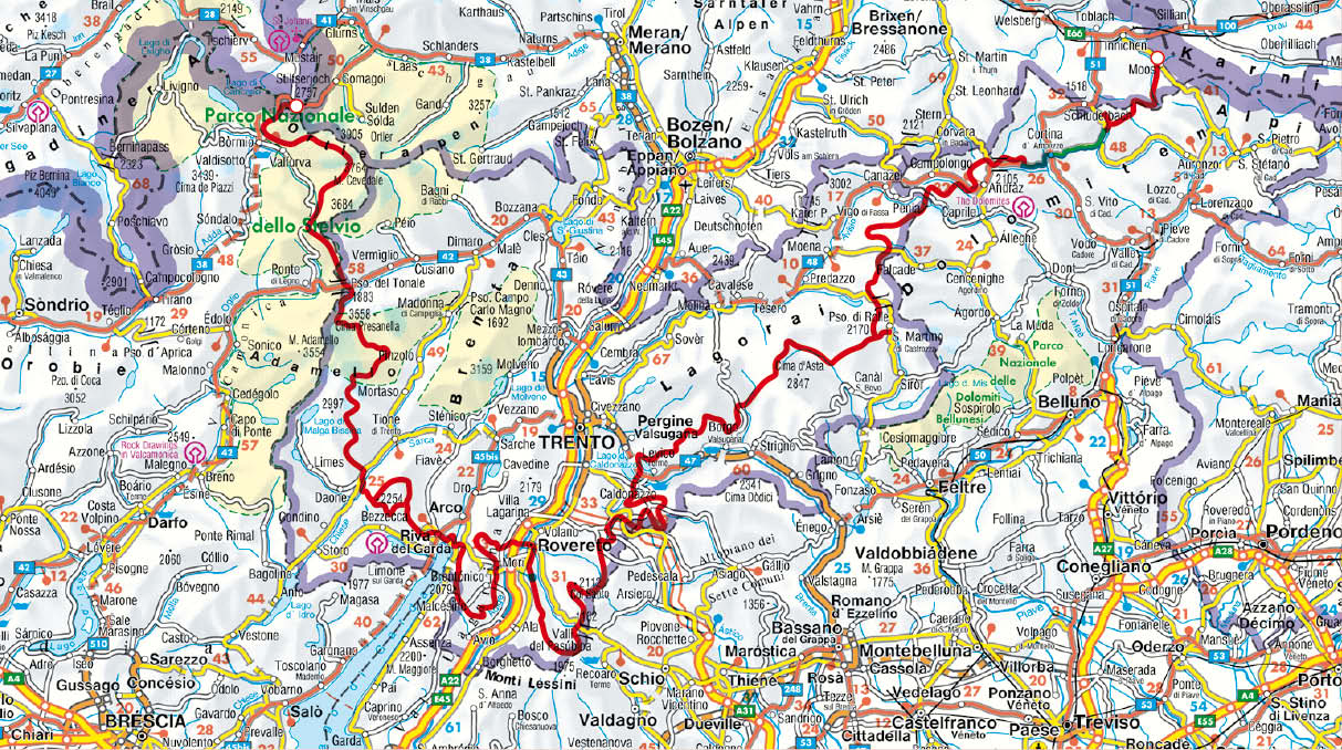 Beispielinhalt (Bild) Sentiero della Pace