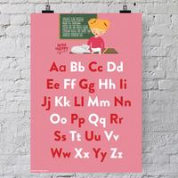Vorderes Coverbild Miss Happy Girl Arprint „ABC“