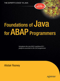 Vorderes Coverbild Foundations of Java for ABAP Programmers