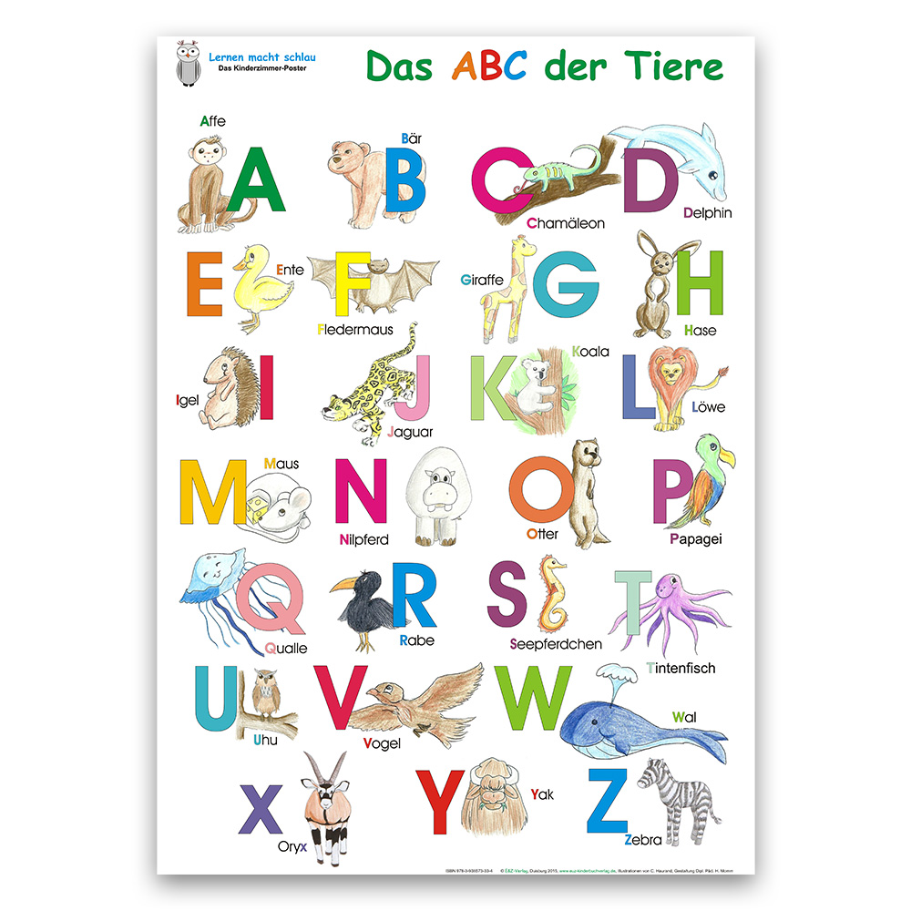 Anderes Coverbild Das ABC der Tiere + Posterschienen