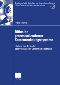 Vorderes Coverbild Diffusion prozessorientierter Kostenrechnungssysteme