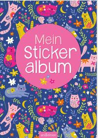 Vorderes Coverbild Mein Stickeralbum – Katzen