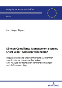 Vorderes Coverbild Können Compliance-Management-Systeme Short-Seller-Attacken verhindern?