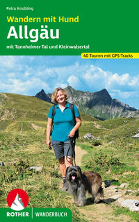 Vorderes Coverbild Wandern mit Hund Allgäu