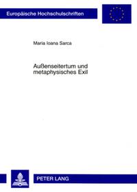 Vorderes Coverbild Außenseitertum und metaphysisches Exil